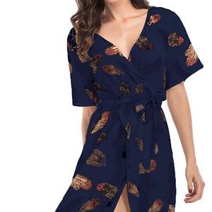 Wrap Maxi Dress Boho